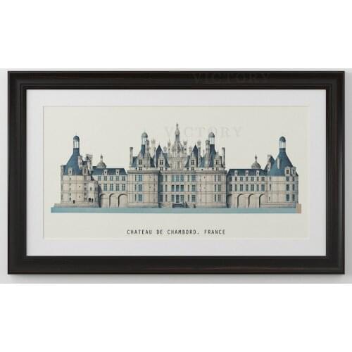 Large Size Famous Architectures Prints In Europe Rome Florence Berlin Home Decor Wall Art Print Poster Pictures for Living Room