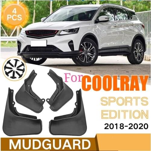 For Geely Coolray Sport 2018-2020 High-quality Mudflaps Mud Flap Fender Splash Guards Mud Flaps Mudguards car Accessories