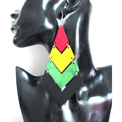 Women Newest Rasta Earrings For Women