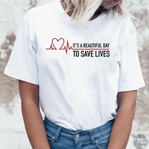 Greys anatomy You're My Person top new t shirt women femme t-shirt korean style harajuku female ulzzang aesthetic tee shirt