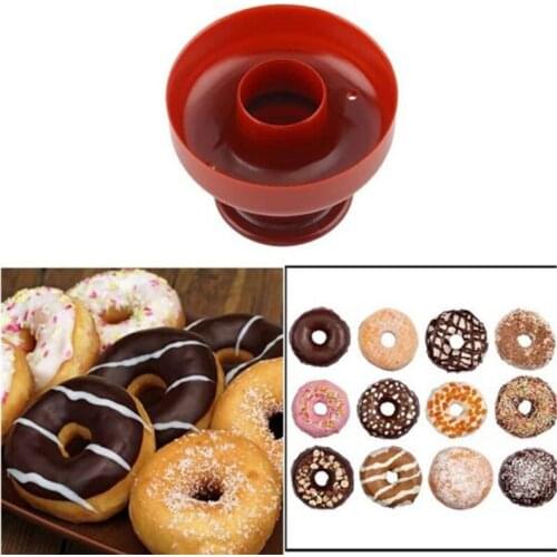 Baking Tools Cake Molds Plastic Circle Shape Donuts Press Cookies Molds