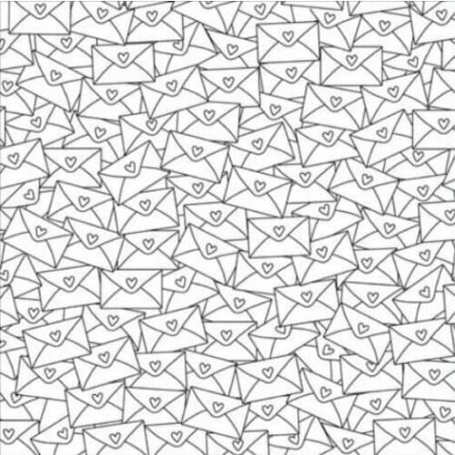 Envelope Transparent Silicone Clear Rubber Stamp Sheet Cling Scrapbooking DIY Cute Pattern Photo Album PaperCard Decor Stamp