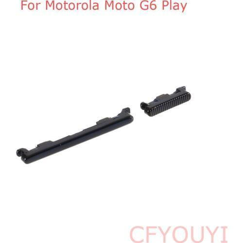New For Motorola Moto G6 Play Side Key Power and Volume Buttons Set Replacement Part