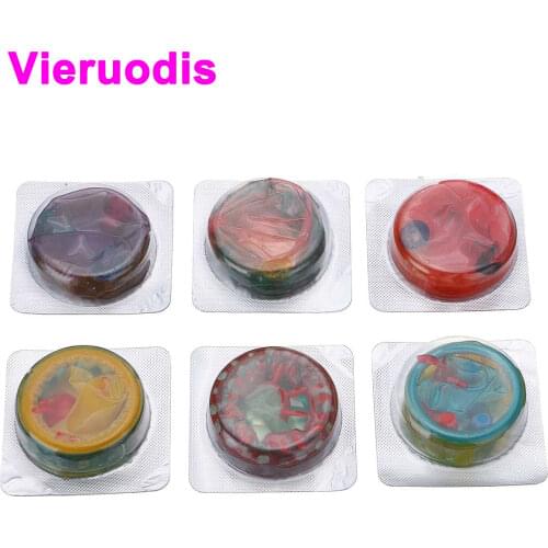 12 BOX 6pcs/Box Condoms, Sensitive Dotted G-spot Vagina Stimulation, 6 Different Kinds Ultrathin Condoms, Adult Sex Toys For Men