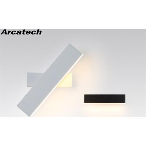 LED Indoor Wall Lamps modern Rotation Adjustable Switch Wall Light With Switch Stair Wall Light Fixture Hallway LED Wall Sconce