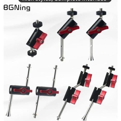 Universal 360 Rotate Mini Magic Arm Mount Adapter 1/4" Screw for DSLR Camera Cage Rig Monitor Holder Flash LED Trigger for Gopro