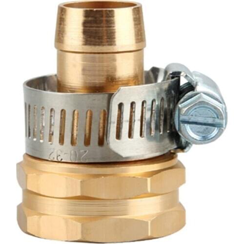 1Set 3/4Inch Male Female Repair Garden Hose Mender Kit Hose Connector