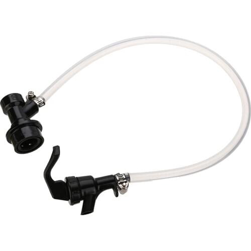 20inch Silicone Beer Line Picnic Tap Ball Lock Disconnect 8mm-12mm Hose Clamp For HomeBrew Keg DIY Brewing Beer Wine Making Tool