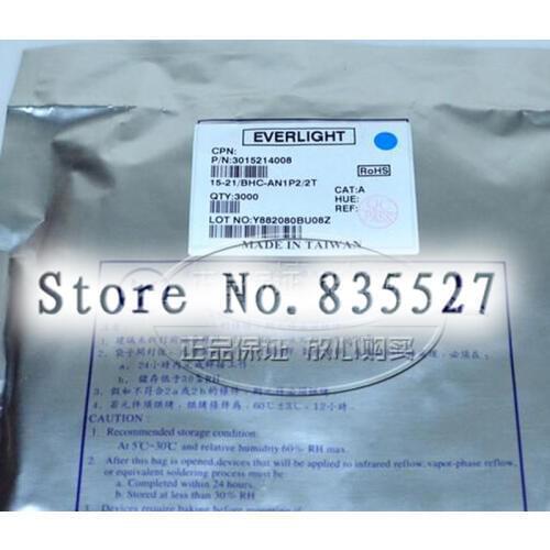 3000PCS/LOT ( Make EVER LIGHT ) 3216 1206 Blue SMD LED lamp beads bright LED light emitting diode