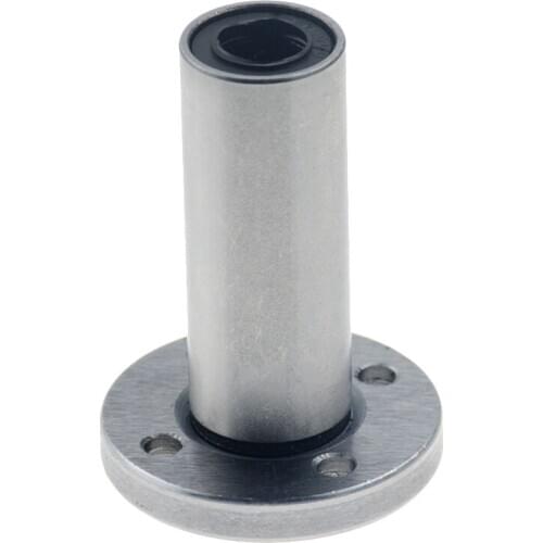 4pcs/lotLMF10LUU LMF8UU LMF6UU LMF12UU LMF16UU LMF20UU LMF16LUU Flange linear bearing CNC parts for 3D printer linear Rod