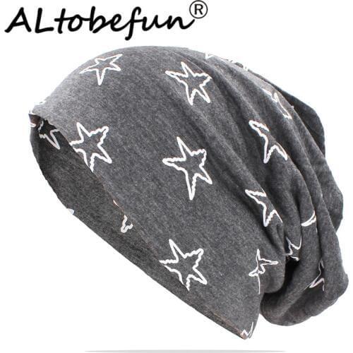 ALTOBEFUN Brand Autumn Hats For Men Teenager Adult Unisex Thin Hat Women Skullies And Beanies Winter Vintage Cap HT152