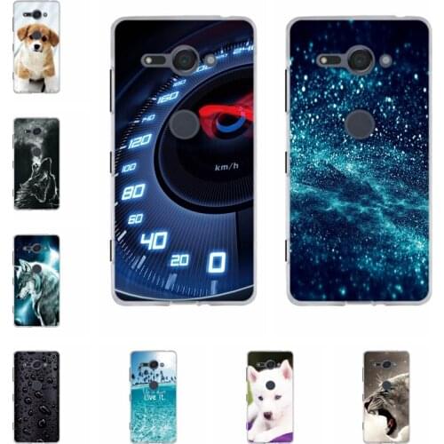 Fundas For Sony Xperia XZ2 Compact Case Cover Luxury Soft TPU Silicon Phone Case for Sony Xperia XZ2 Compact Cover Bags Capas