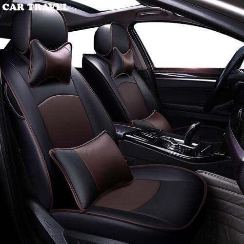 Custom real leather car seat cover for FIAT Bravo Freemont Punto Linea Ottimo Automobiles Seat Cover car seats protector