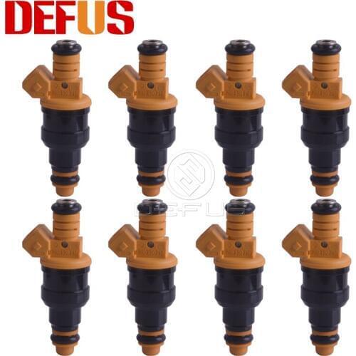 DEFUS 8X Fuel Injector 0280150718 For Ford Excursion Mustang F150 F250 F350 E150 E350 4.6 5.0 5.4 5.8 Lincoln Mercury 0280150909