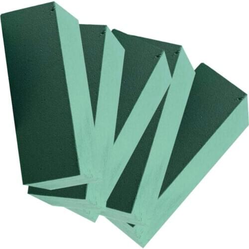 5Pcs Creative Floral Foam Block Flower Brick Mud Florist Supplies Home Garden Decoration Green