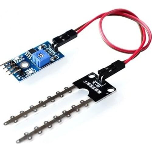 Soil Hygrometer Humidity Detection Module Ground Moisture Water Sensor Detector Board DIY Kit for Arduino Dupont Cable