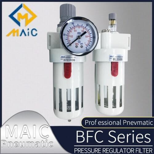 Vanne de régulation de pression pneumatique | BFC2000 BFC3000 BFC4000, deux filtres à air, valve airbrush BFC2000 BFC3000bfc4000