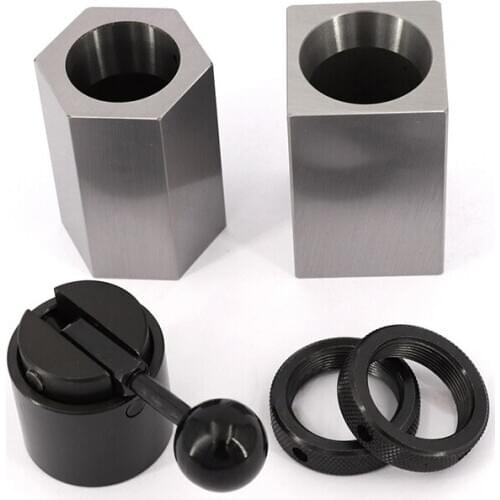 5C Collet Block Set 5C Collet Fixture Square Hex Chuck Closer Holder Block Chuck Holder For Fast Setting Drill Mill Machine