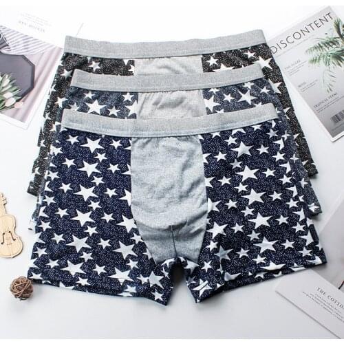 Medium Waist One Size Mens Underwear Mens Boxers Antibacterial Breathable Comfortable Sports Underwear Milk Silk