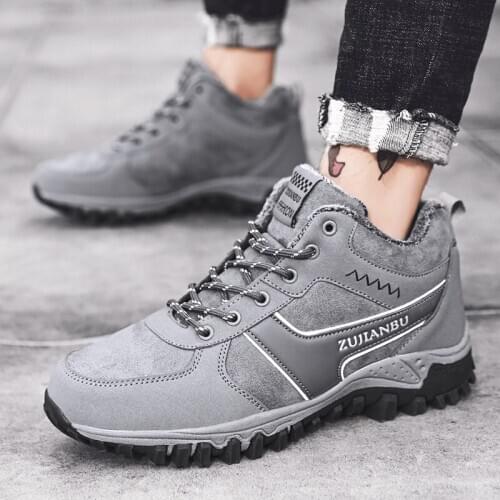 New Winter Womens Sports Shoes Ankle Boots Lace Up Females Snow Boots Warm Plush Platform Boots Sports Shoes Lady Winter Shoes