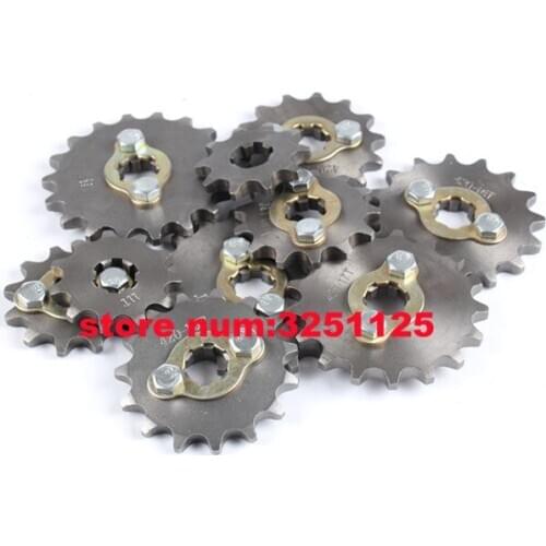 Front Engine Shaft Sprocket Gear 420 18 Tooth For 50cc 70 90cc 110cc 125cc YX Lifan ATV Quad Pit Dirt Motor Bike Motorcycle