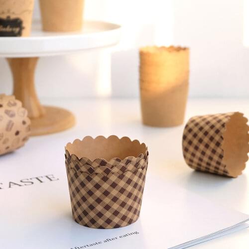 50Pcs Cupcake Paper Cup For Wedding Party Caissettes Cupcake Liner Baking Cup Tray Cake Pastry Wrapper Case