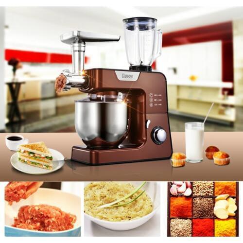 5L Stand mixer Multifunctional Food mixer Dough knead machine Meat grinder Juice Chef machine Food procesor BO-C03