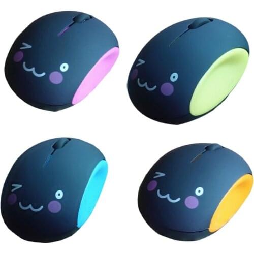 New Mini Cute Wireless Mute Gaming Mouse Mini Rechargeable 3 Buttons 1200 DPI Mice Fit For Computer Desktop Laptop Accessories