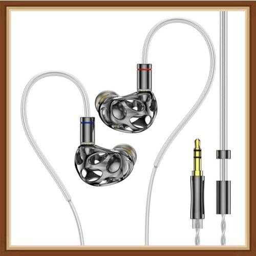 BLON BL-A8 A8 Prometheus 10mm Dynamic Bass Hifi Music Monitor DJ Studio Audiophile Sports 0.78mm 2Pin Earphones Headphone