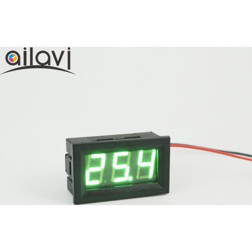 DC 3V~30V 0.56"Green LED Display Digital Voltmeter Meter Power Monitor Voltage Detector 2 Wires