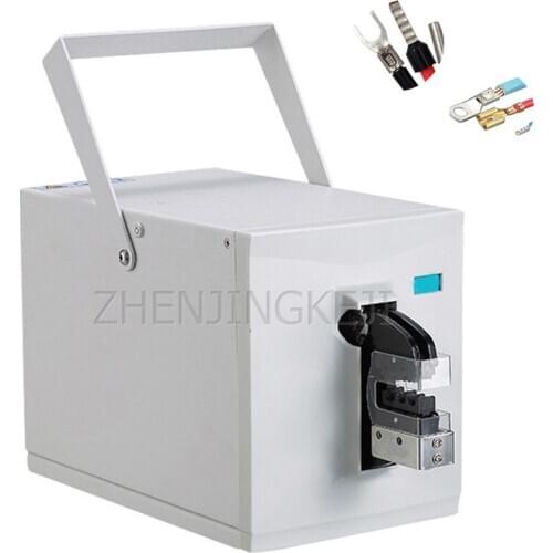 Electric Terminal Crimping Machine Equipment Small Portable Desktop Wire Cold Press Pliers Automatic Crimping Tools 220V/110V