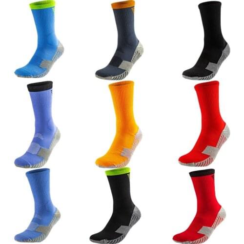 Elite Sport Socks Men Outdoor Fitness Running Football Training Socks Breathable Thick Cushion Towel Bottom Athletic Crew Sock