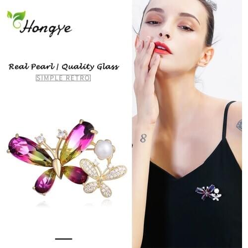 Hongye Butterfly Brooches For Clothes