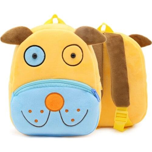 HPBBKD Fashion New Children School Bag Plush Cartoon Toy Baby Backpack Boy Gril School Bags Gift For Kids Backpacks PJ-028-2