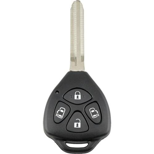 Car Smart Remote Key 4 Button 314.3Mhz 4D67 Chip Fit for Toyota Alphard 2005 - 2009