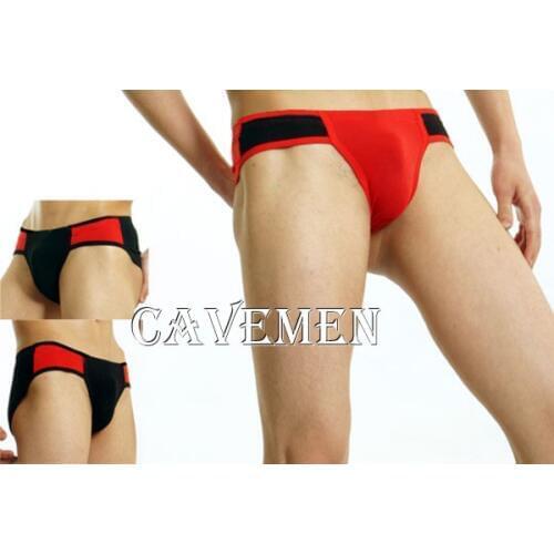 Red and black Male underpants*1911*sexy T-Back G-String Brief Underwear Triangle pants Trousers Suit free shipping