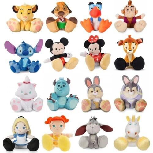 New Big Feet Thumper Marie Lion Nala Zazu Abu Alice Sulley Mini Plush Kids Stuffed Toys For Children Gifts 10CM