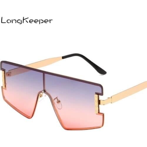 Luxury Brand Oversized Square Sunglasses Women 2021 Fashion Big Frame Sun Glasses For Men Driving Eyewear UV400 Zonnebril Dames