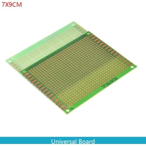 1PCS 7*9 7X9 7*9CM 7X9CM PCB Single Sided Prototype board DIY Universal Experiment Printed Circuit Board 7CM*9CM Green