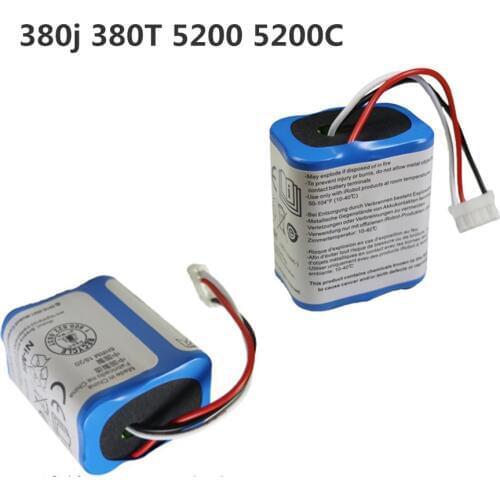 Original 7.2V 2500mAh Battery for iRobot Roomba Braava 380 380T Mint 5200c Ni-MH 2500mAh 2.5Ah 7.2v Rechargeable battery 2Pcs
