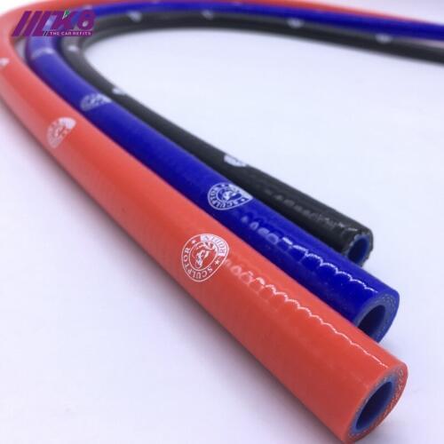 Straight Silicone Coolant Hose 1 Meter Length Intercooler Pipe ID 45mm 51mm 57mm 60mm 64mm Red/Blue/Black
