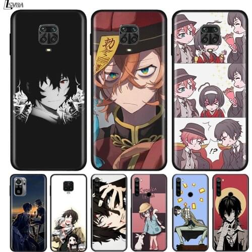 Silicone Cover Bungou Stray Dogs For Xiaomi Redmi Note 10 10S 9 9C 9S Pro Max 9T 8T 8 7 6 5 Pro 5A 4X 4 Phone Case
