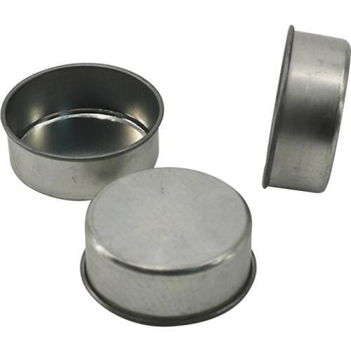 10PCS Empty Tealight Candle jars Cases Containers Molds Tins Jars Making Supplies for DIY Candle Making Accessories Tools A30