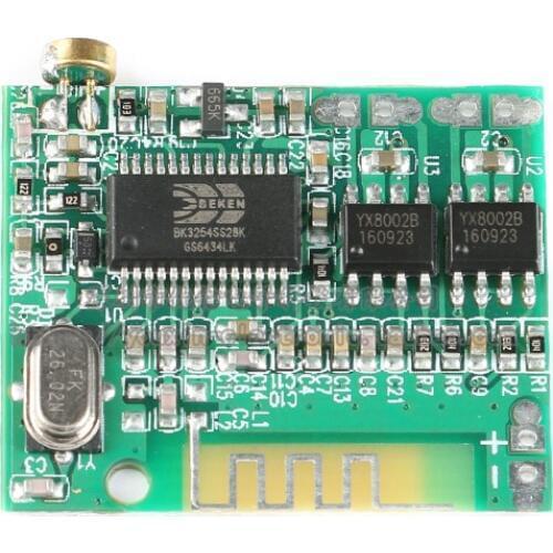 2 * 3W dual-channel Bluetooth digital amplifier board supports voice calls / background music