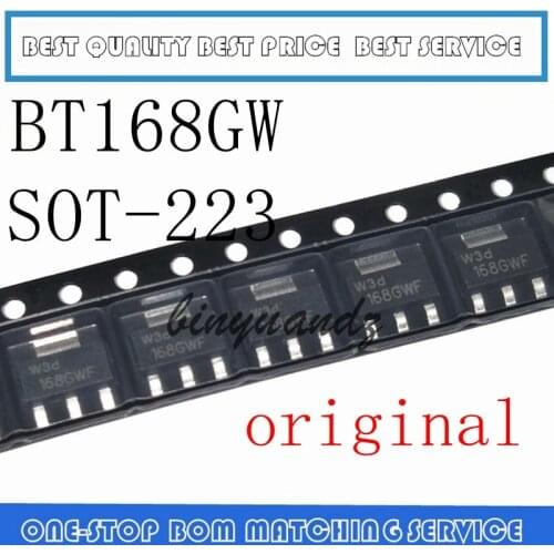 5PCS~20PCS BT168G BT168GW BT168GWF SOT-223 original