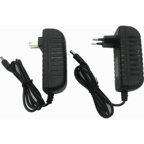 110V-240V to 12V 2A 24W AC DC Adapter Power Supply Charger EU US Plug 5.5mmx2.1-2.5mm