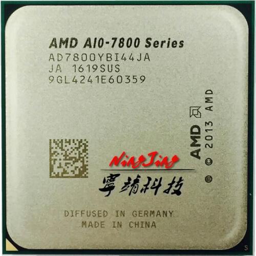 AMD A10-Series A10-7800 A10 7800 3.5GHz Quad-Core CPU Processor AD7800YBI44JA / AD780BYBI44JA Socket FM2+ 10pcs/Lot