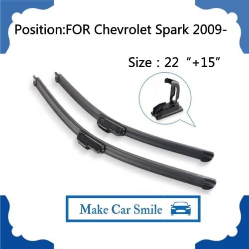 For Chevrolet Spark (2009 onwards), 22"+15",natural rubber