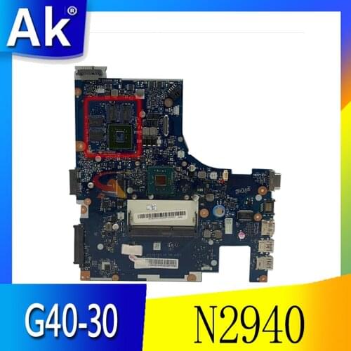 For Applicable to G40-30 notebook motherboard N2940 N2820 VGA(1G) number NM-A311 test ok
