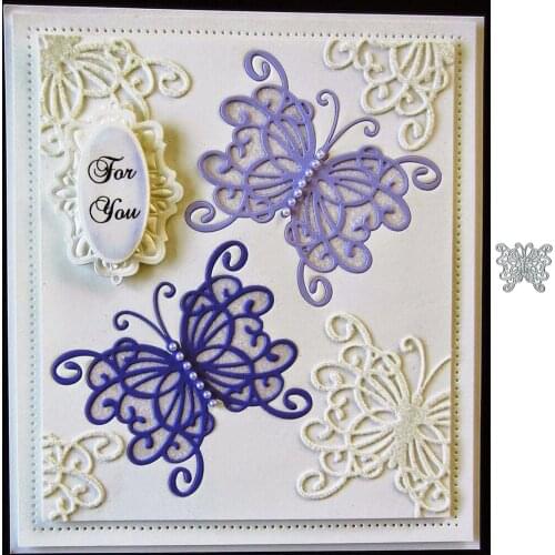 Butterfly Frame Metal Cutting Dies New Dies for 2021 Stencil Scrapbooking Photo Album Cards Paper Craft DIY Dies Cut